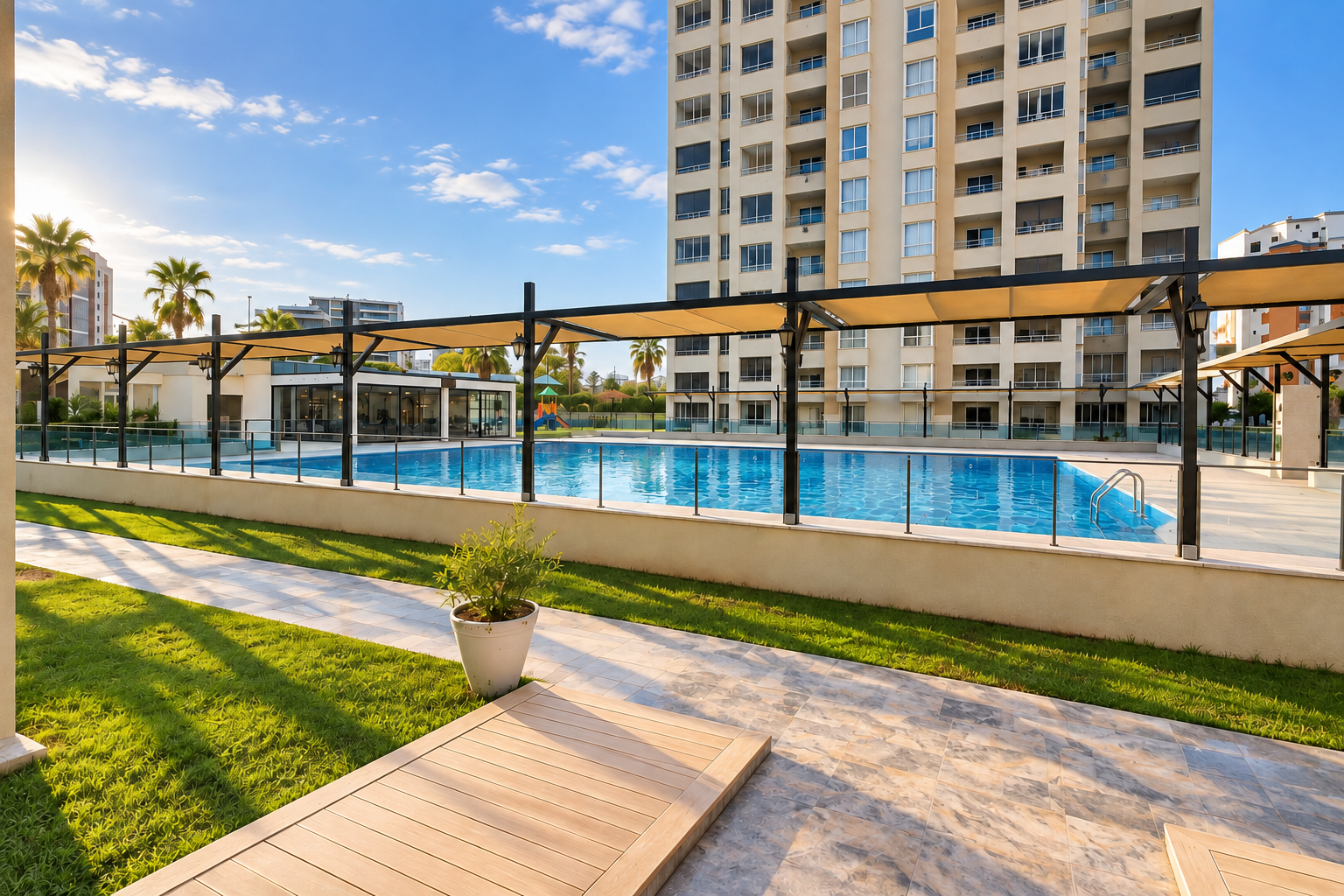 FALEZYUM SUITESTE DENİZ MANZARALI, GENİŞ VE FERAH 2+1 — Fotoğraf 2